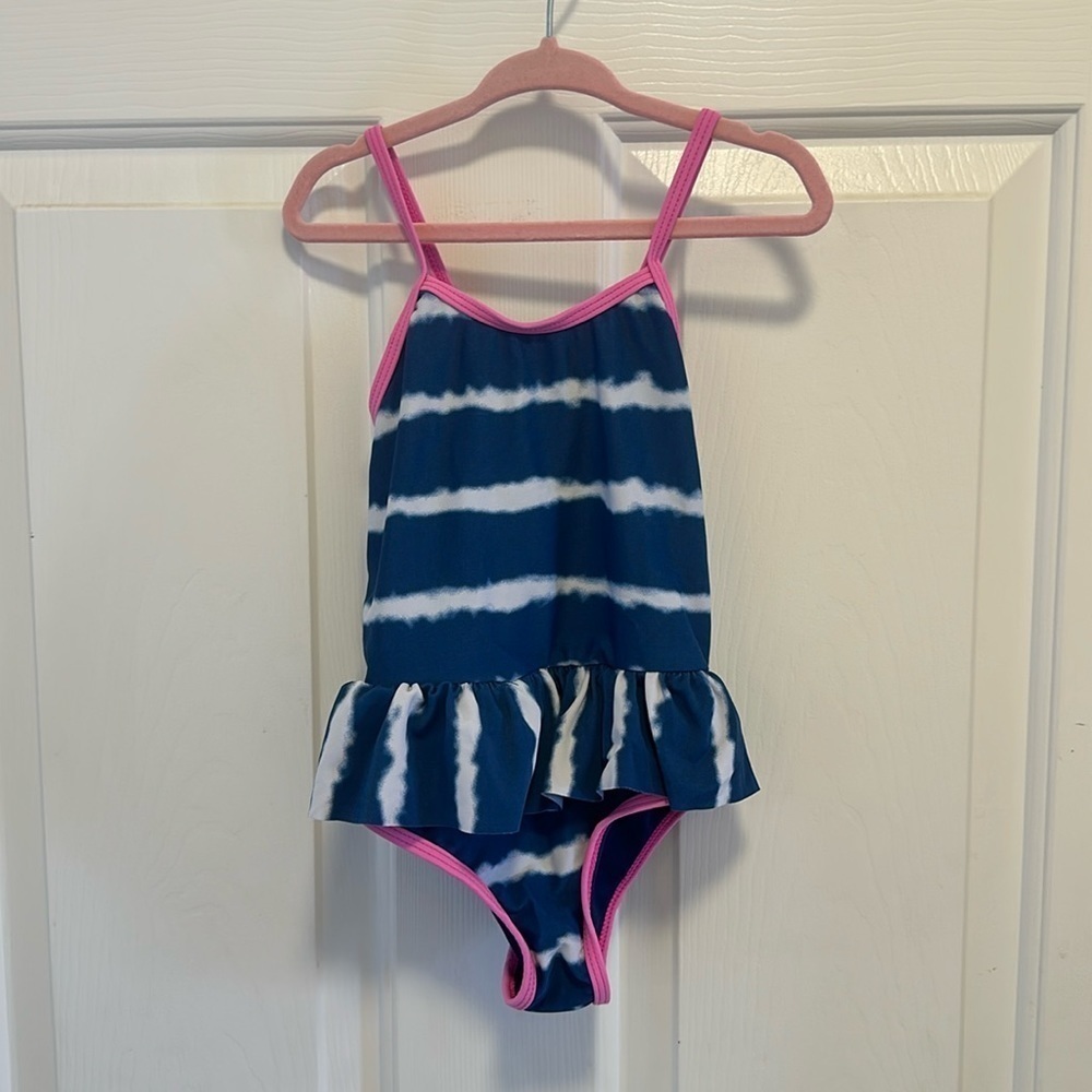 Kensie Girl blue one piece Bathing suit 3T